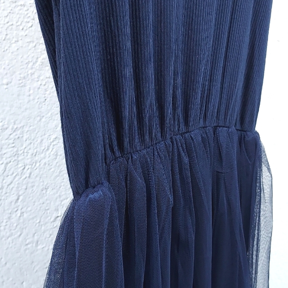 O2 Collection Ribbed Tank Tulle Dress - Picture 9 of 14
